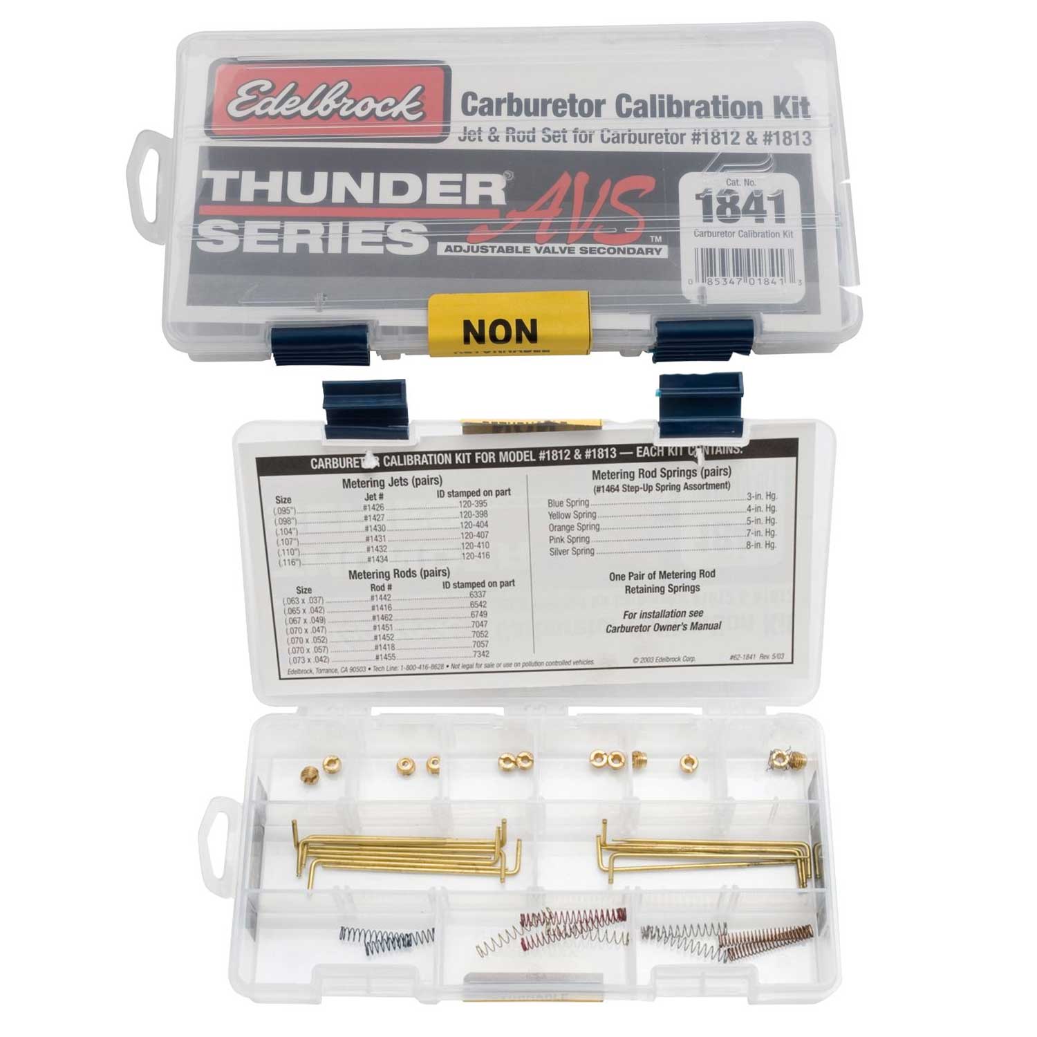 www.onlycorvette.de - KALIBRIERKIT -EDELBROCK