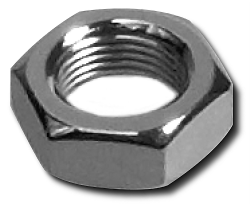 www.onlycorvette.de - JAM NUT 11/16-18 RH CHROM